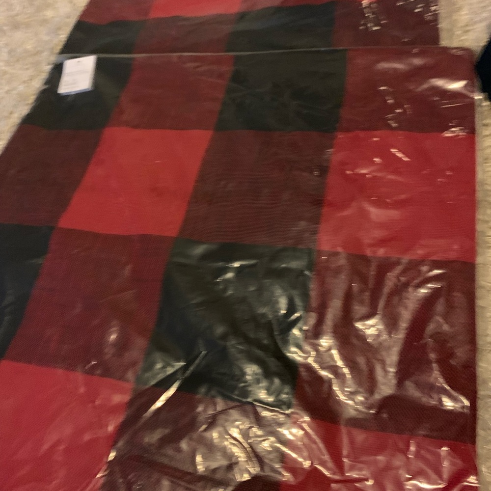 PotteryBarn Bryce Check pillow cover